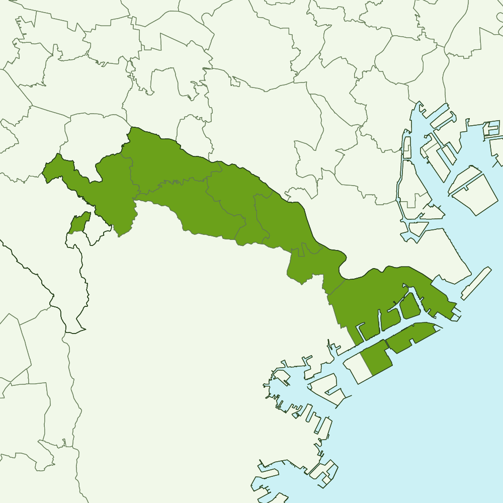 Map of Kawasaki city | Map-It