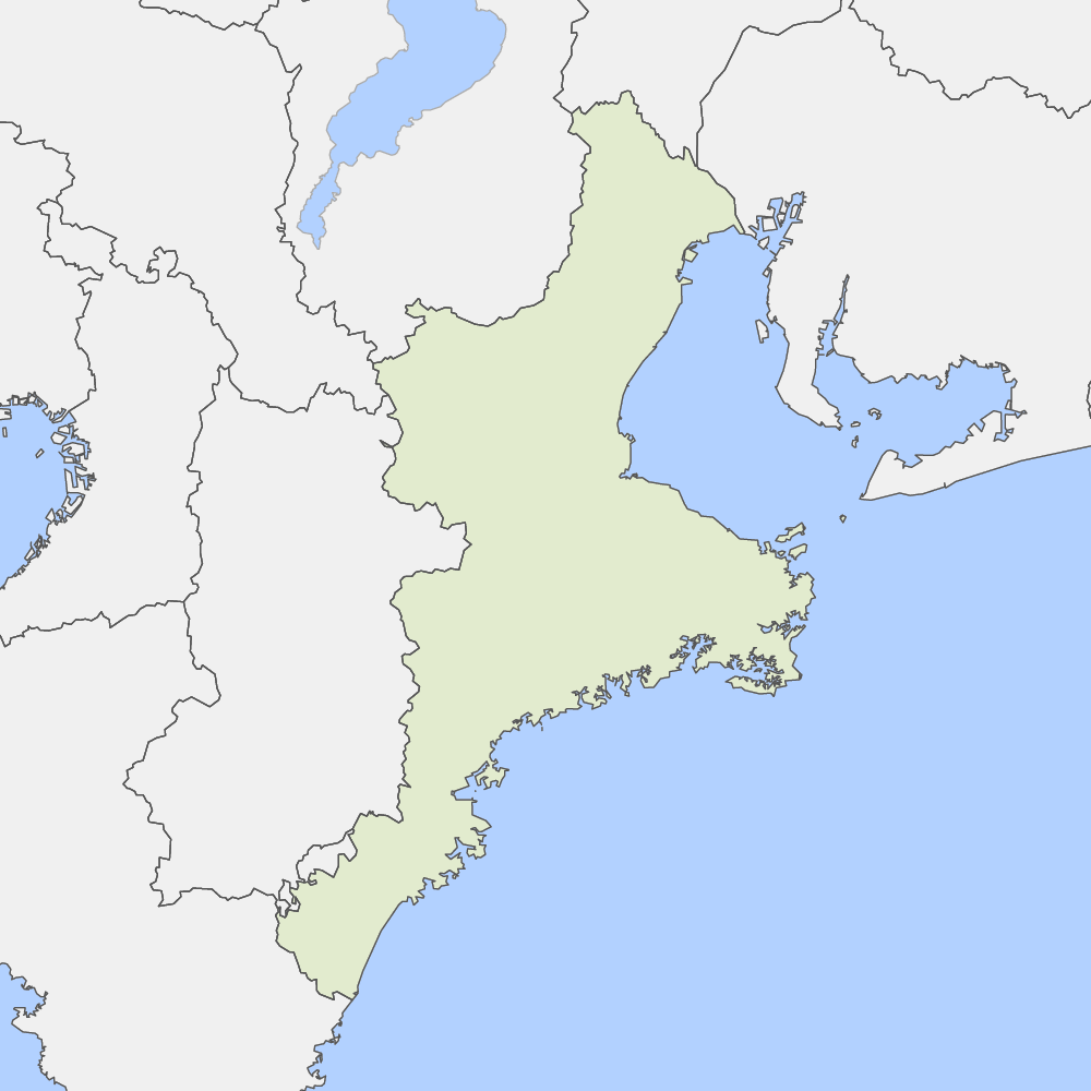 三重県の地図 | Map-It マップ・イット