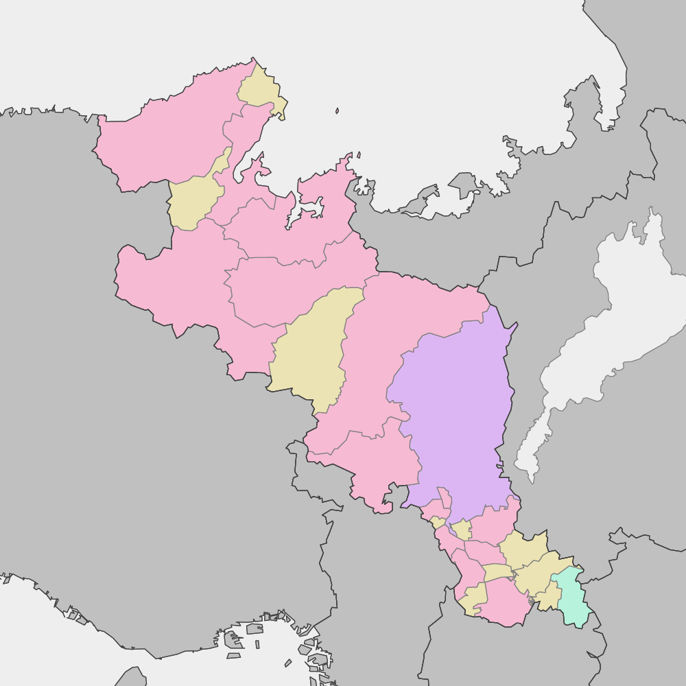 地図6地域セット京都 523546 京都東北部（きょうととうほくぶ Kyototohokubu）, 地形
