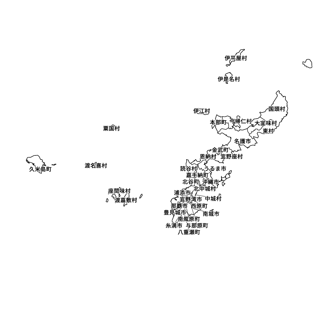 沖縄県の地図 Map It マップ イット