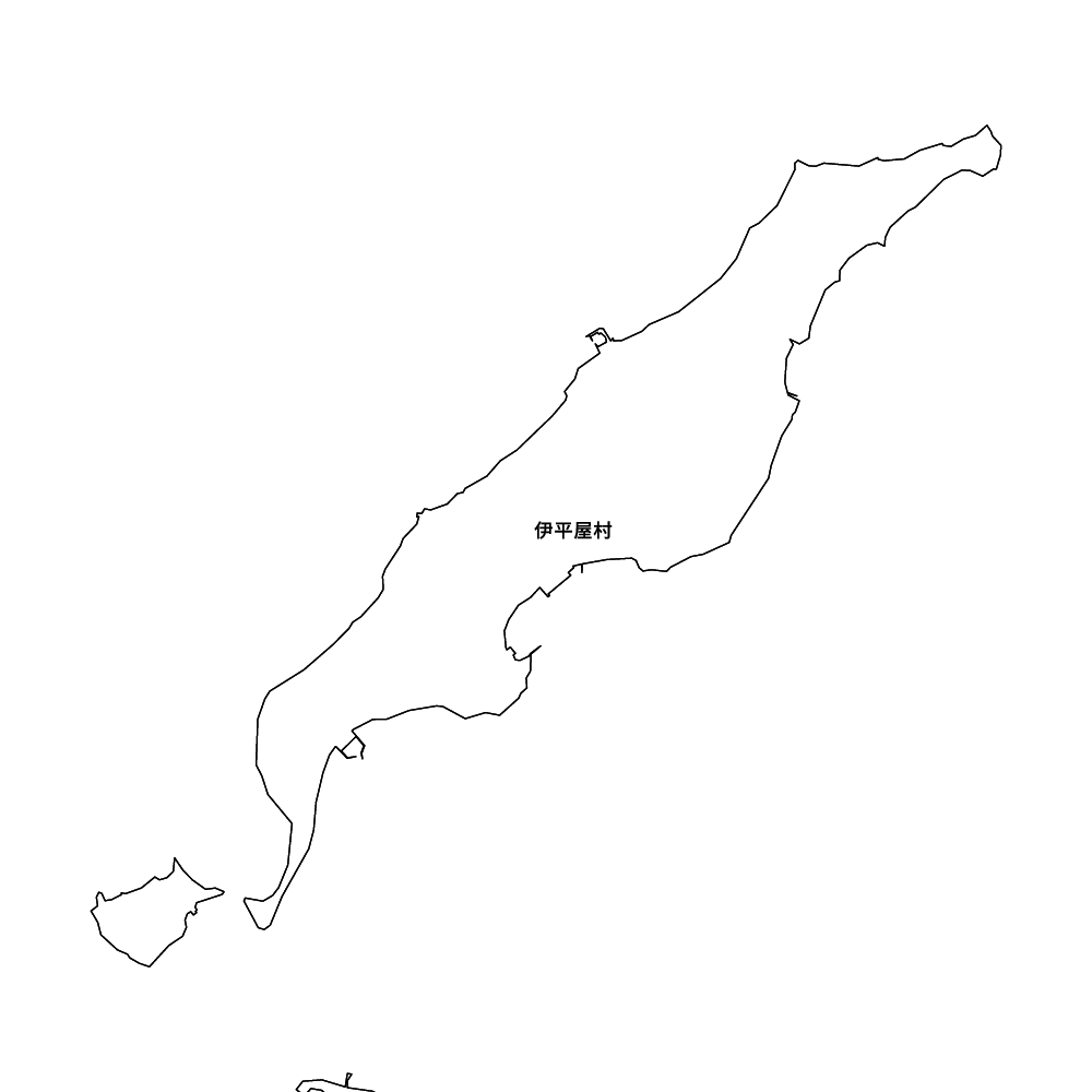 沖縄県島尻郡伊平屋村の地図 Map It マップ イット