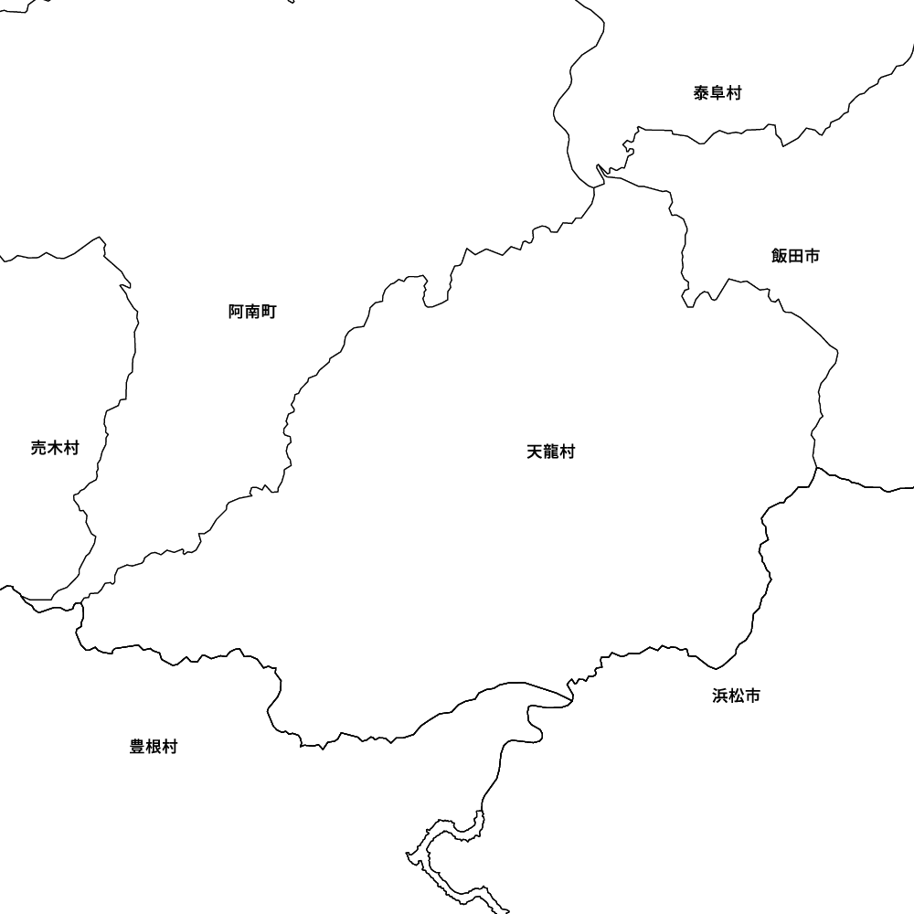 長野県下伊那郡天龍村の地図 | Map-It マップ・イット