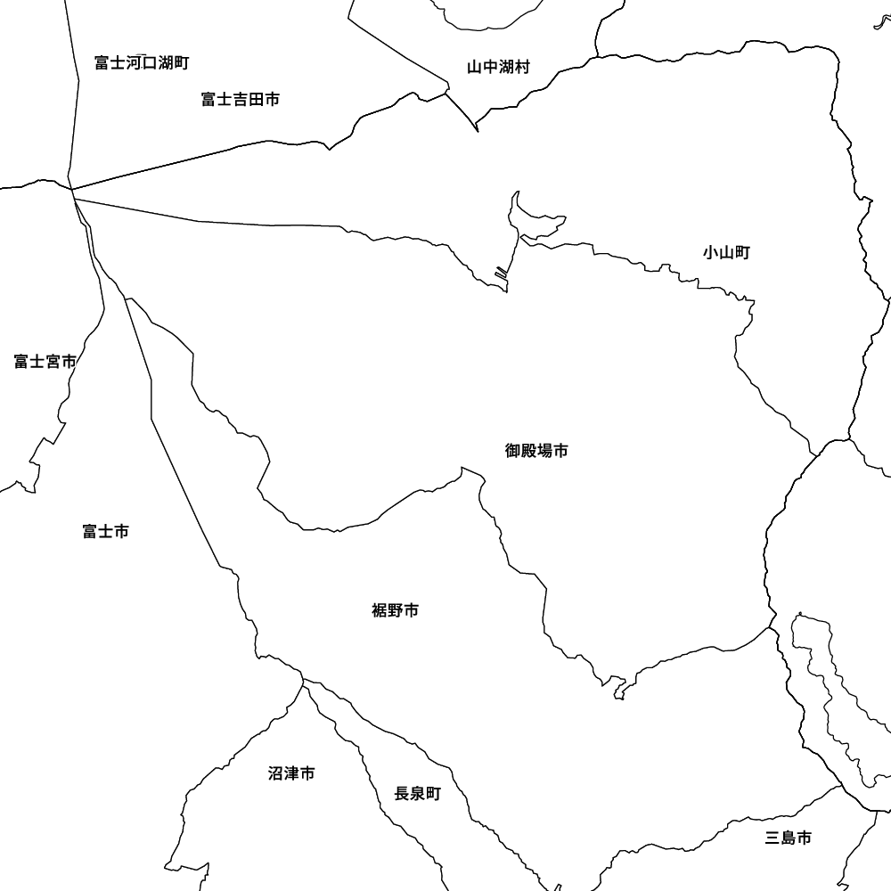 静岡県御殿場市の地図 Map It マップ イット