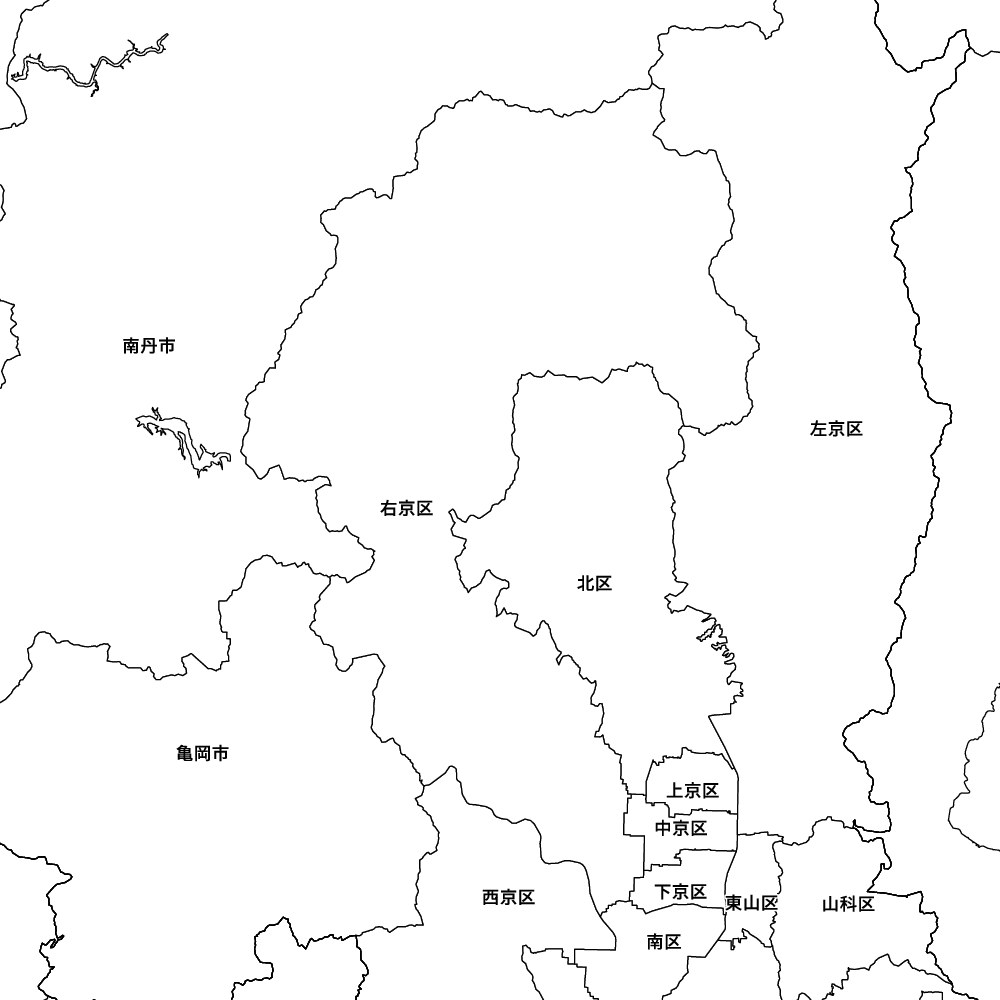 京都府京都市右京区の地図 | Map-It マップ・イット