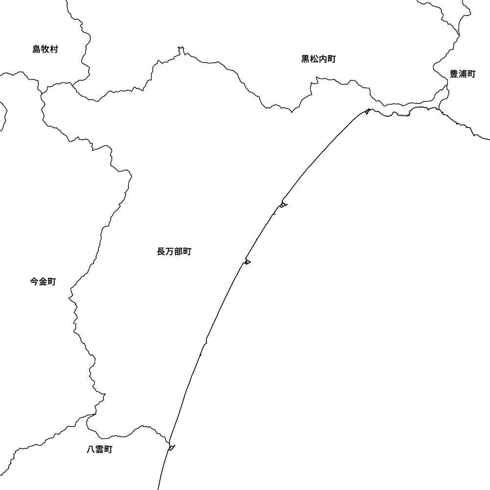 長万部町