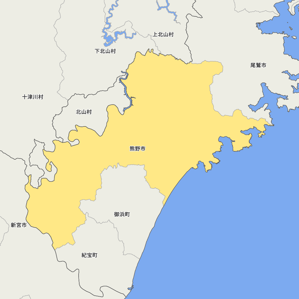 三重県熊野市の地図 Map It マップ イット