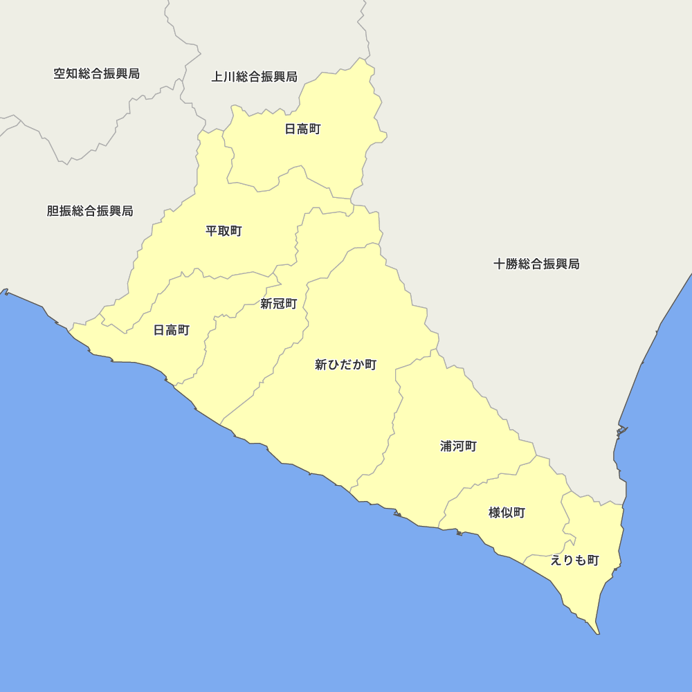 北海道日高振興局の地図 | Map-It マップ・イット
