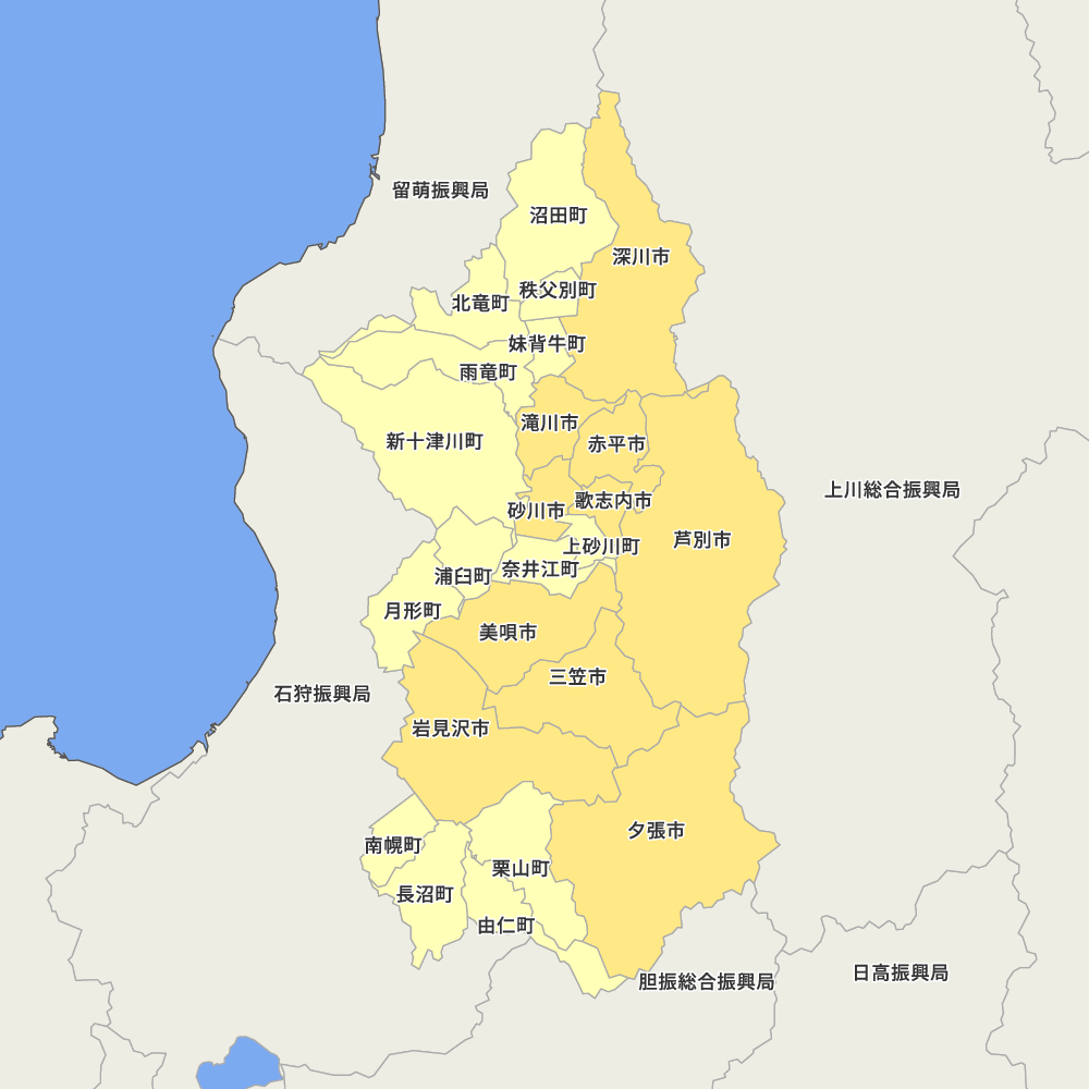 北海道空知総合振興局の地図 Map It マップ イット