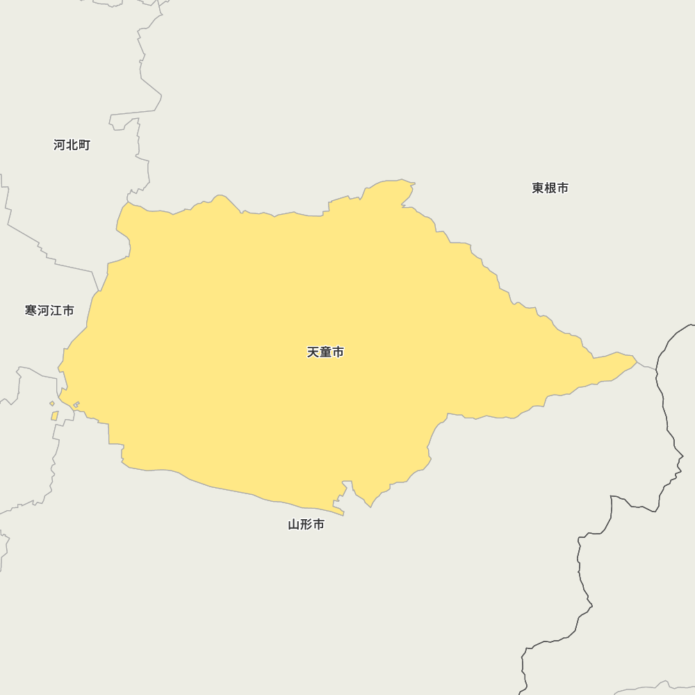 山形県天童市の地図 | Map-It マップ・イット