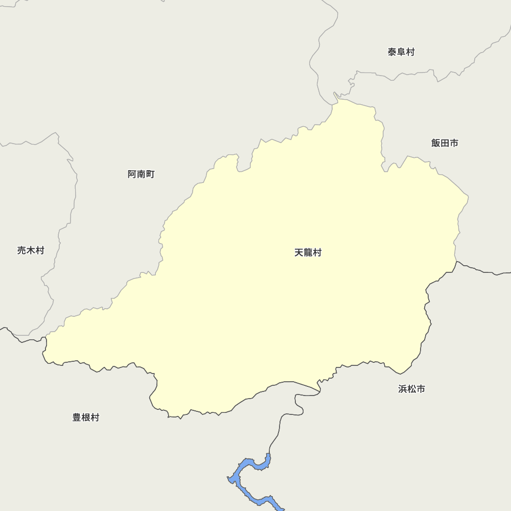長野県下伊那郡天龍村の地図 | Map-It マップ・イット