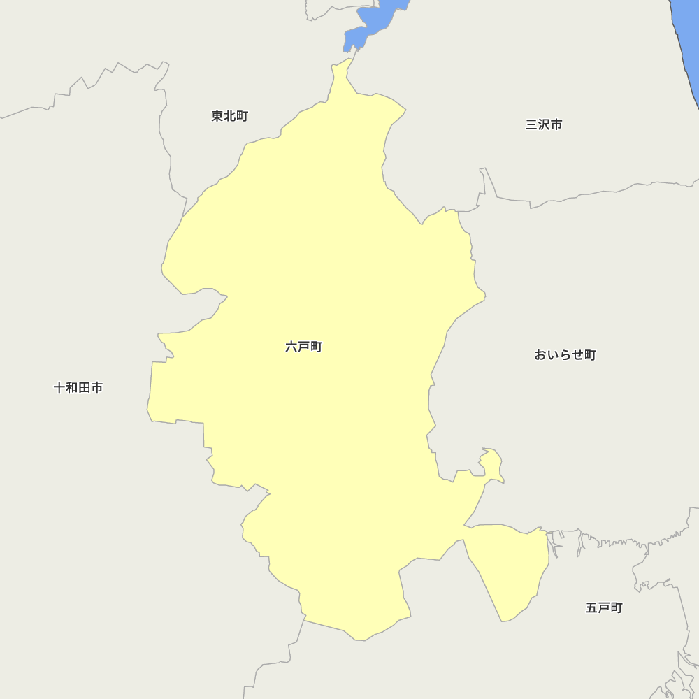 青森県上北郡六戸町の地図 Map It マップ イット