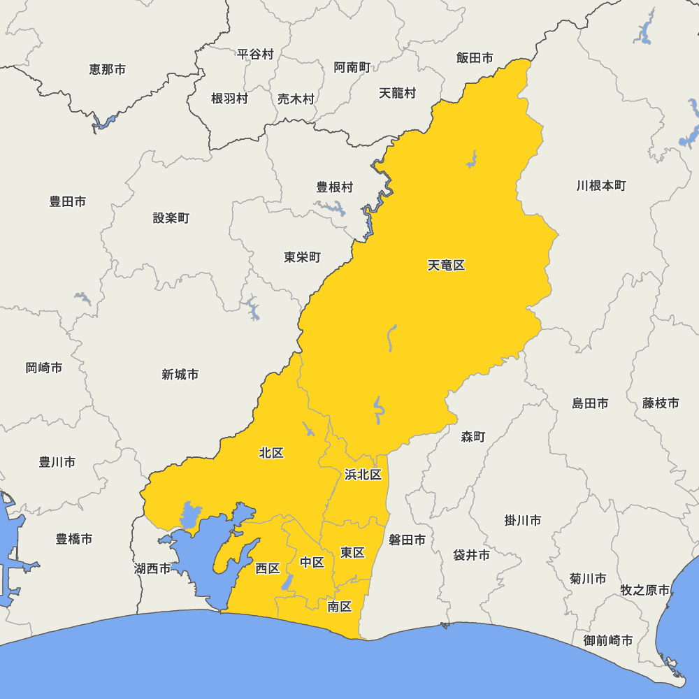 静岡県浜松市の地図 Map It マップ イット