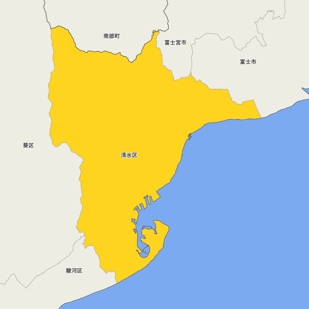 静岡県静岡市清水区の地図 Map It マップ イット