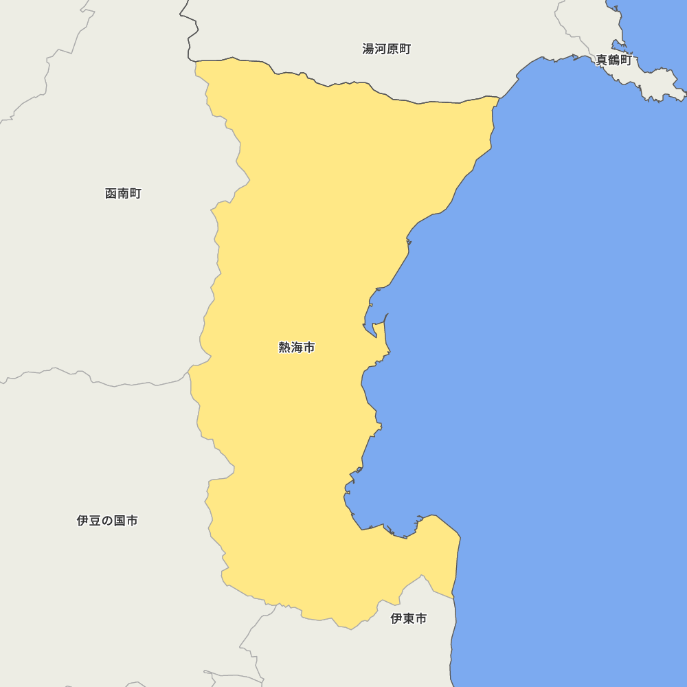 静岡県熱海市の地図 Map It マップ イット