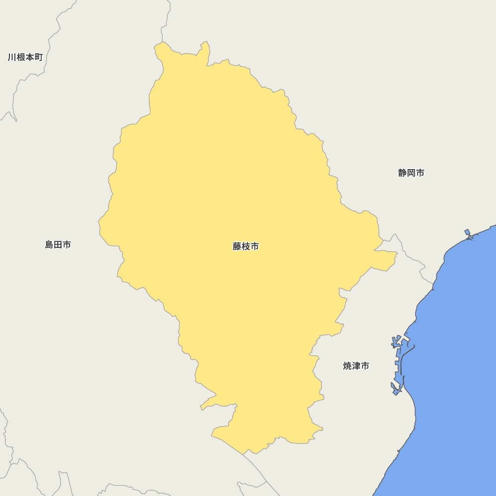 静岡県藤枝市の地図 | Map-It マップ・イット