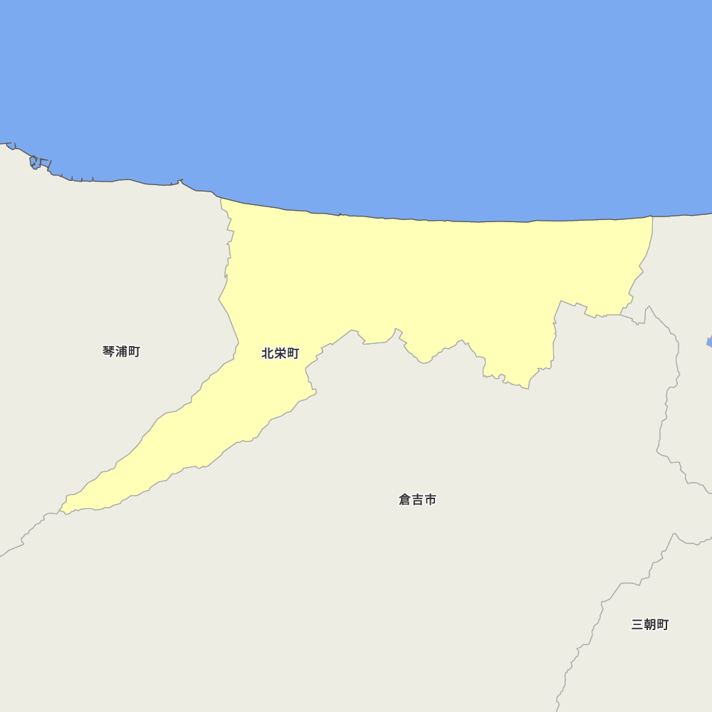 鳥取県東伯郡北栄町の地図 | Map-It マップ・イット