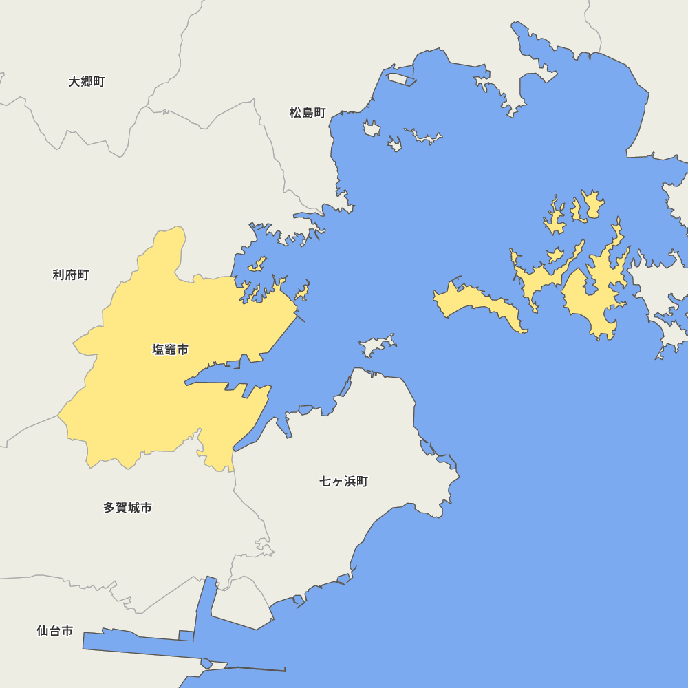 住宅地図セット 七ヶ浜町 秋保町 利府町 塩釜市 宮城町 宮城県