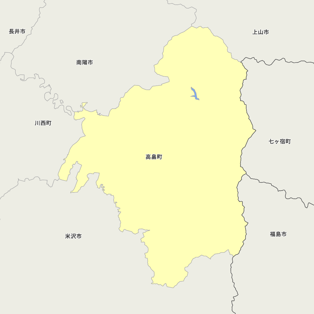 山形県東置賜郡高畠町の地図 | Map-It マップ・イット