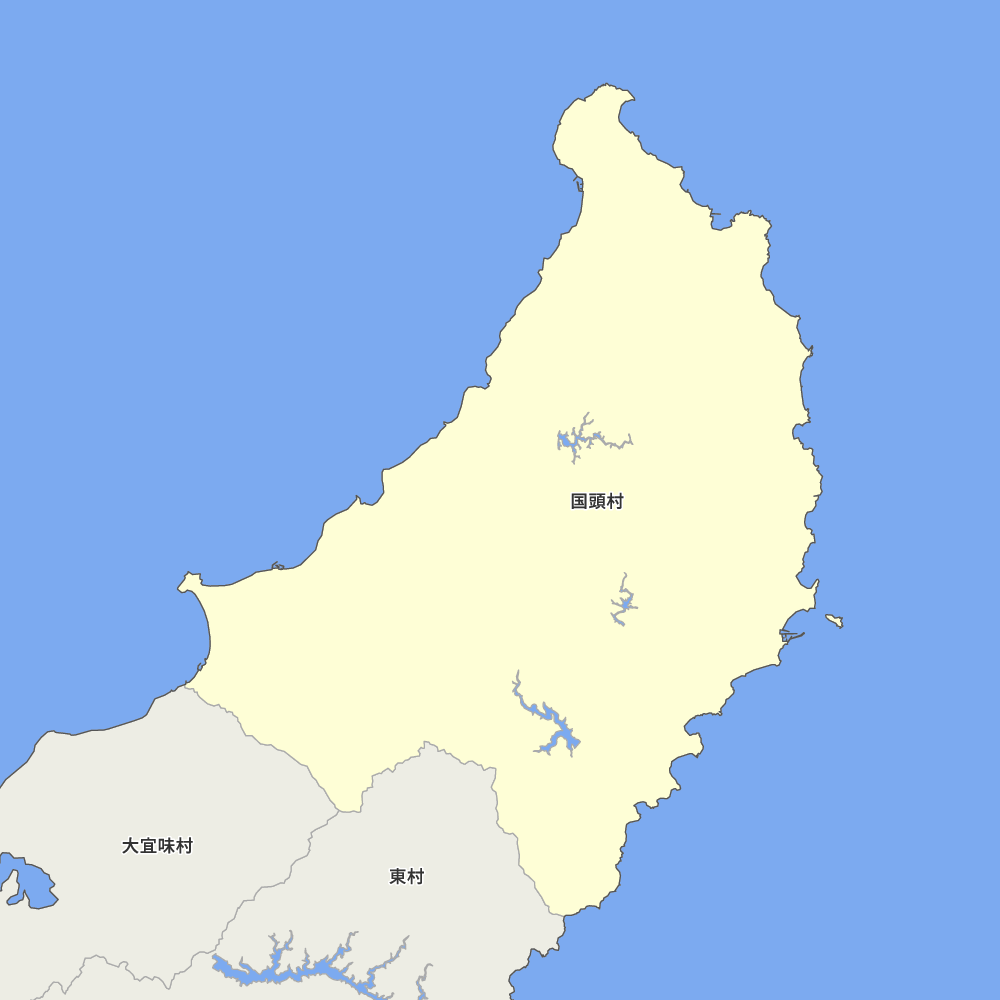 沖縄県国頭郡国頭村の地図 | Map-It マップ・イット