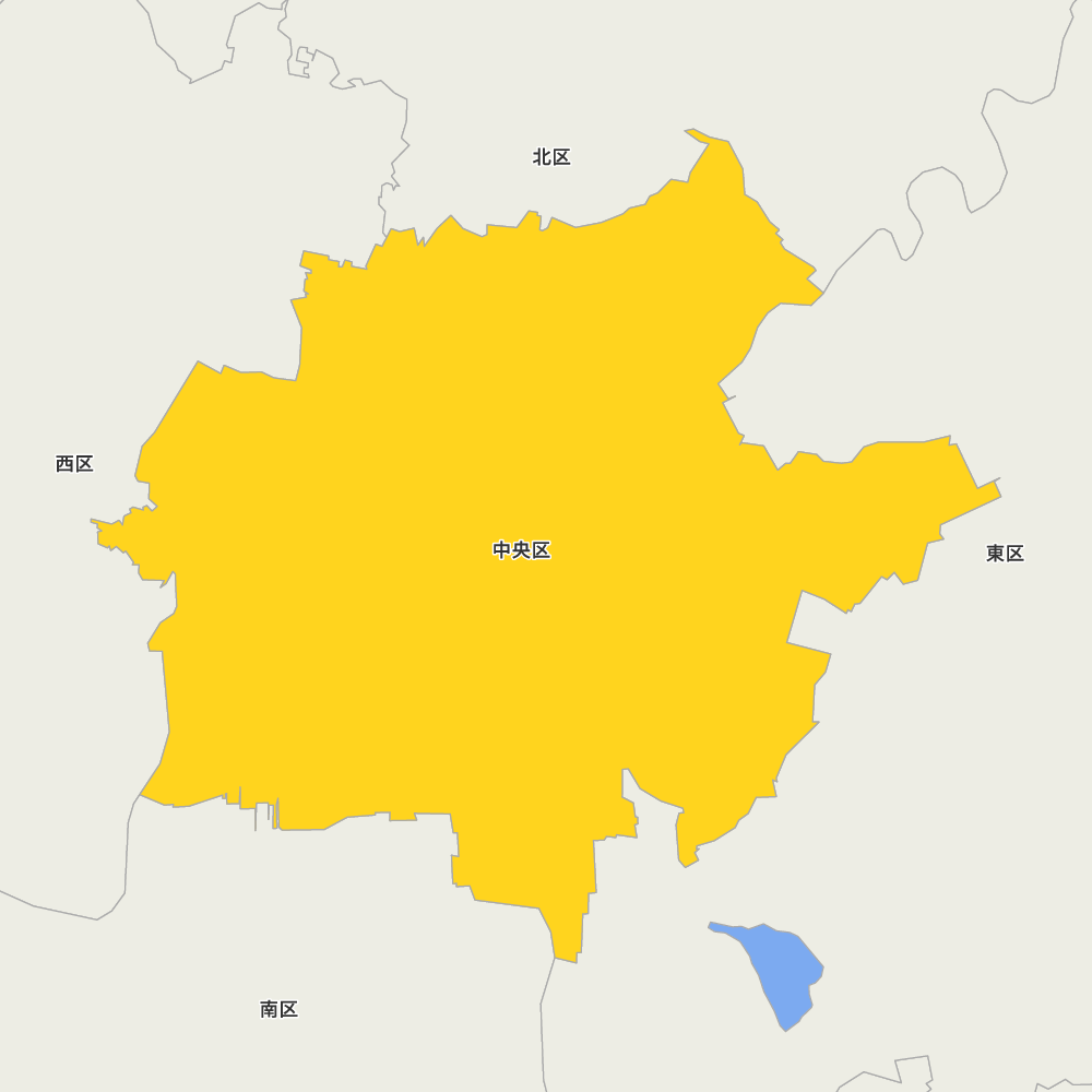 熊本県熊本市中央区の地図 | Map-It マップ・イット
