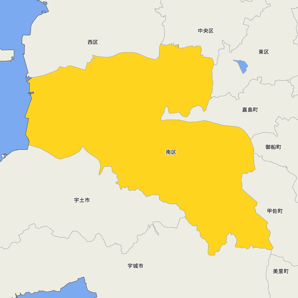 BLUEMAP 熊本市南区 2023年01 BLUEMAP 熊本市南区 2023年01