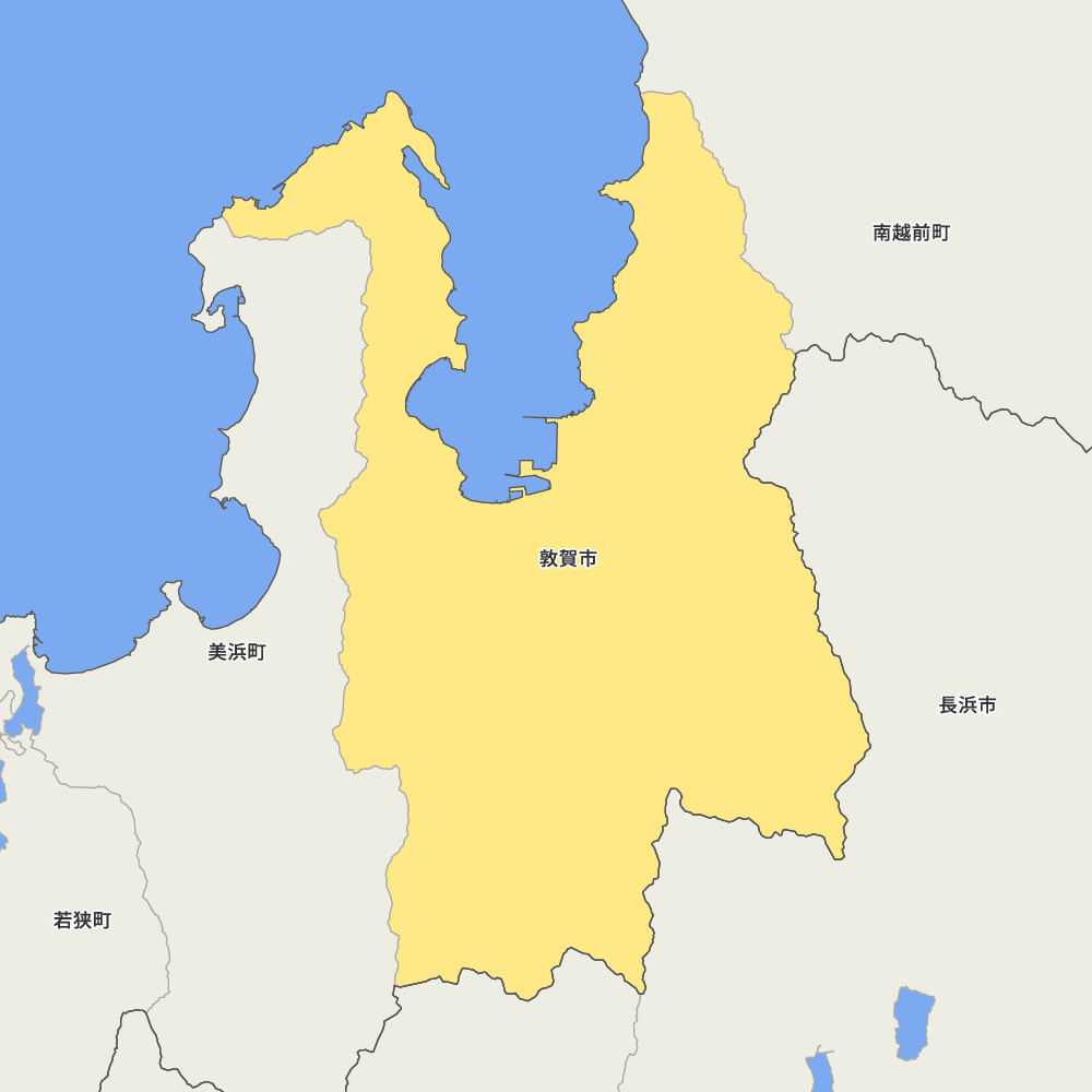 福井県敦賀市の地図 | Map-It マップ・イット