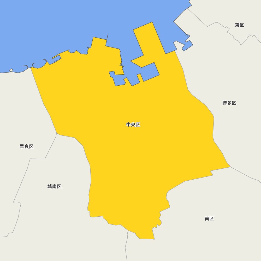 ブルーマップ 福岡県福岡市 南区 2006年12月