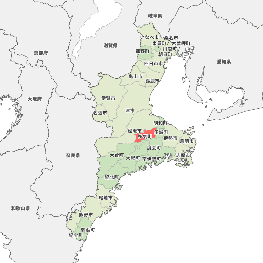 三重県多気郡多気町の地図 Map It マップ イット