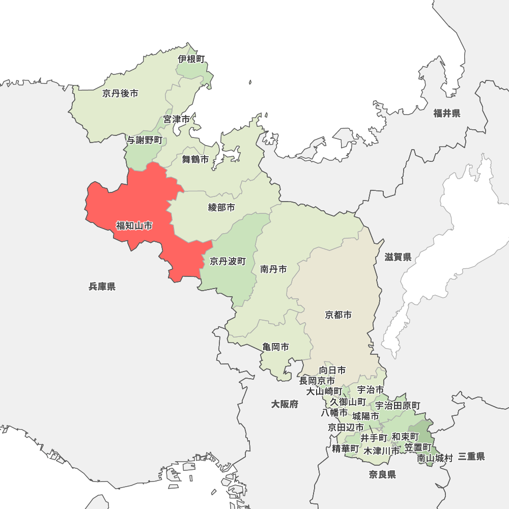 京都府福知山市の地図 Map It マップ イット