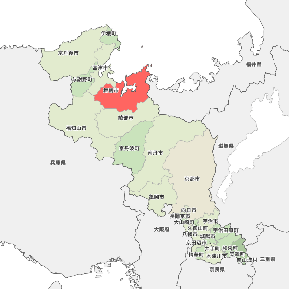 京都府舞鶴市の地図 Map It マップ イット