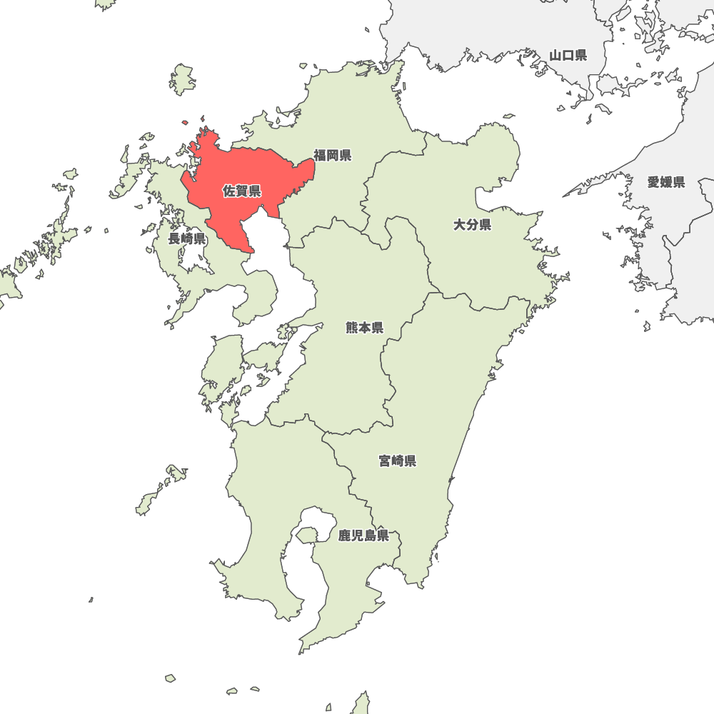 佐賀県の地図 Map It マップ イット
