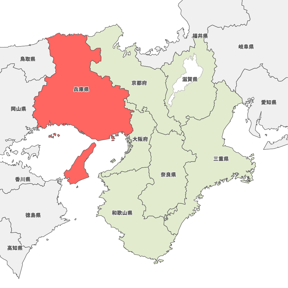 兵庫県の地図 Map It マップ イット