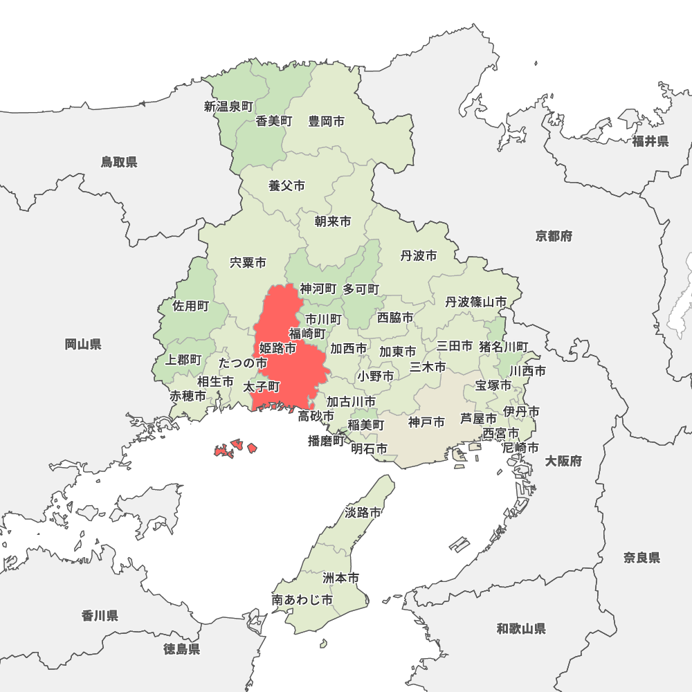 兵庫県姫路市の地図 Map It マップ イット