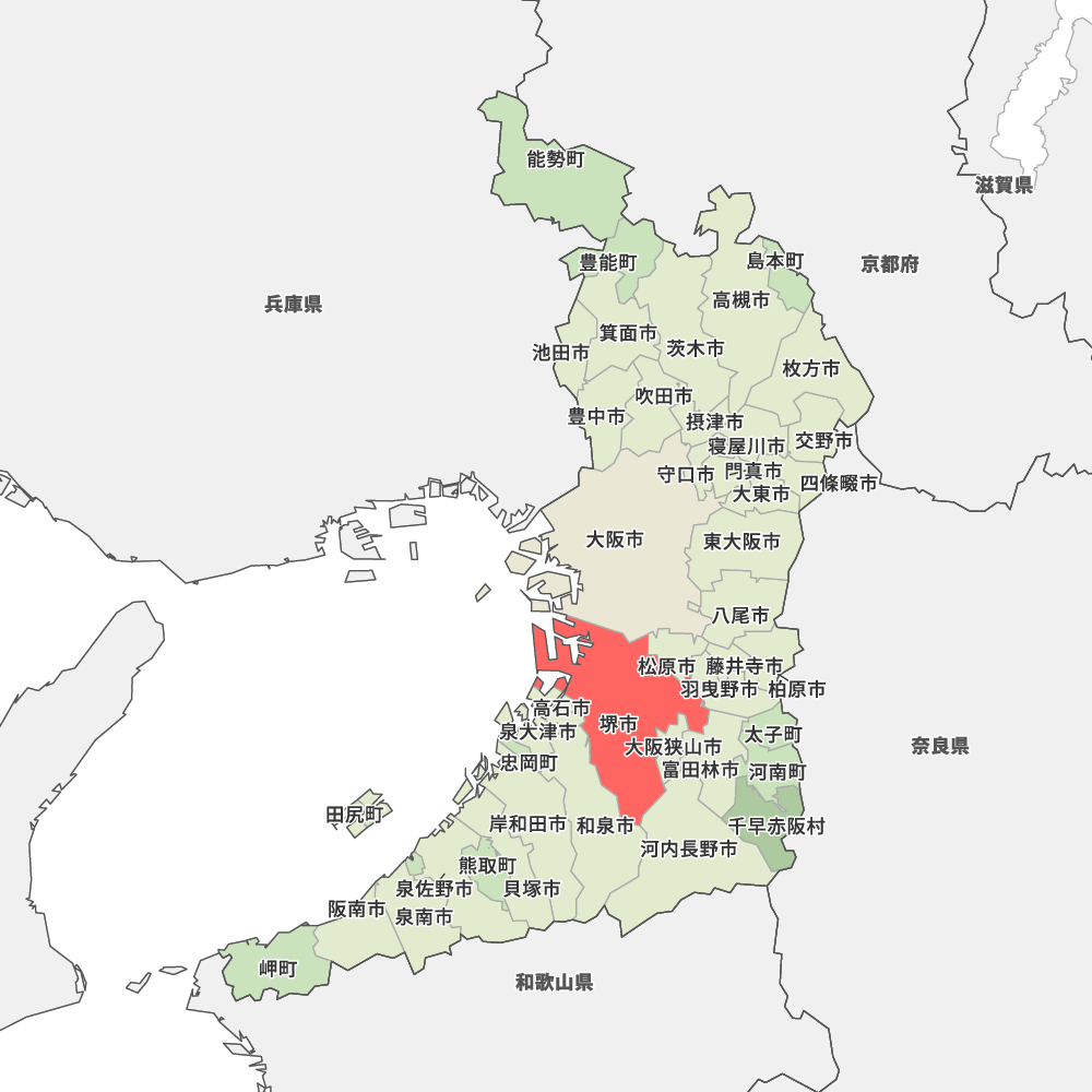 大阪府堺市の地図 Map It マップ イット