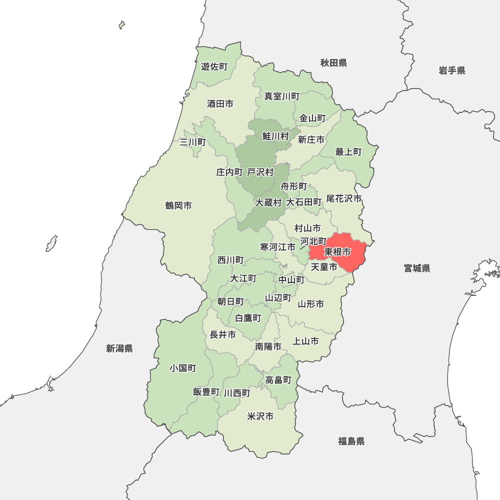 山形県東根市の地図 Map It マップ イット