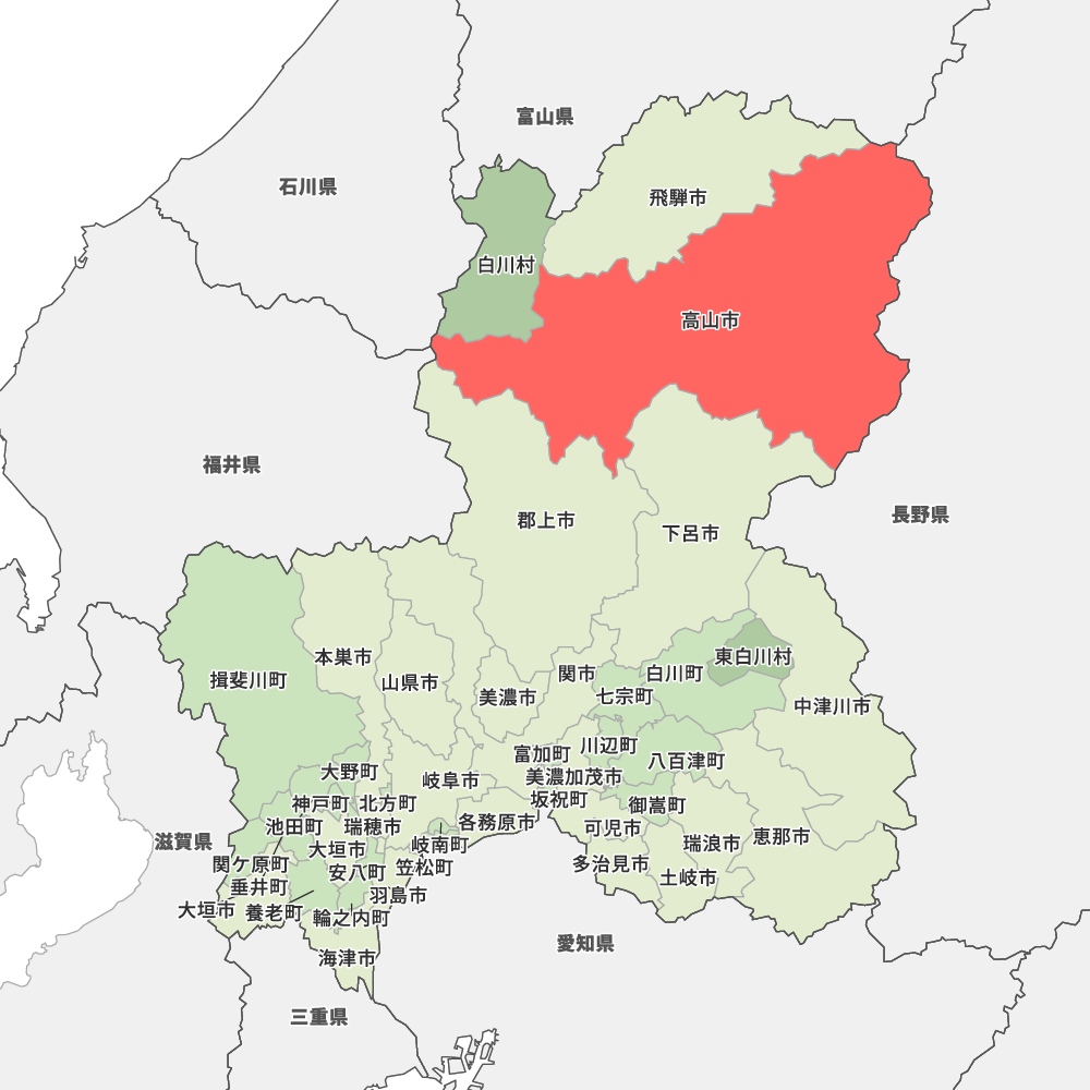 岐阜県高山市の地図 Map It マップ イット 岐阜県高山市の地図 Map It マップ イット