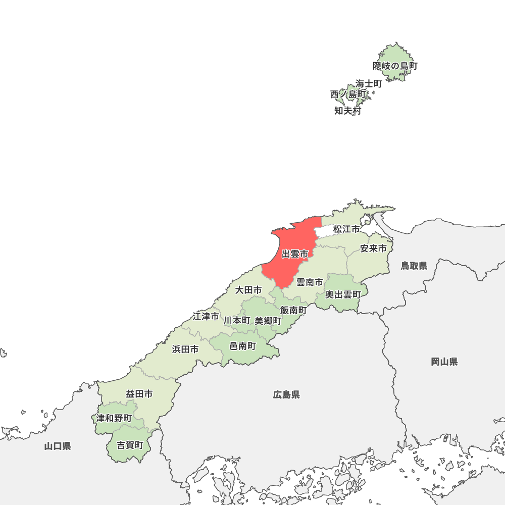 島根県出雲市の地図 Map It マップ イット