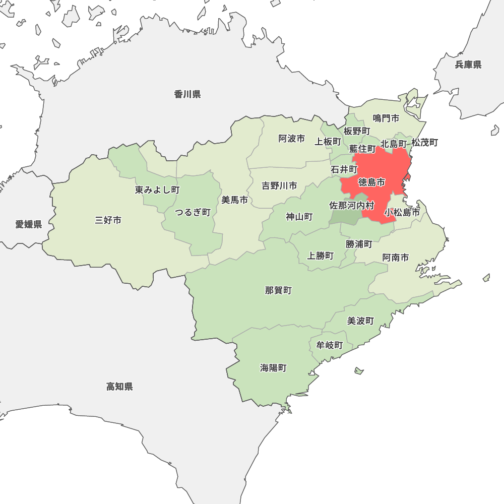 徳島県徳島市の地図 Map It マップ イット