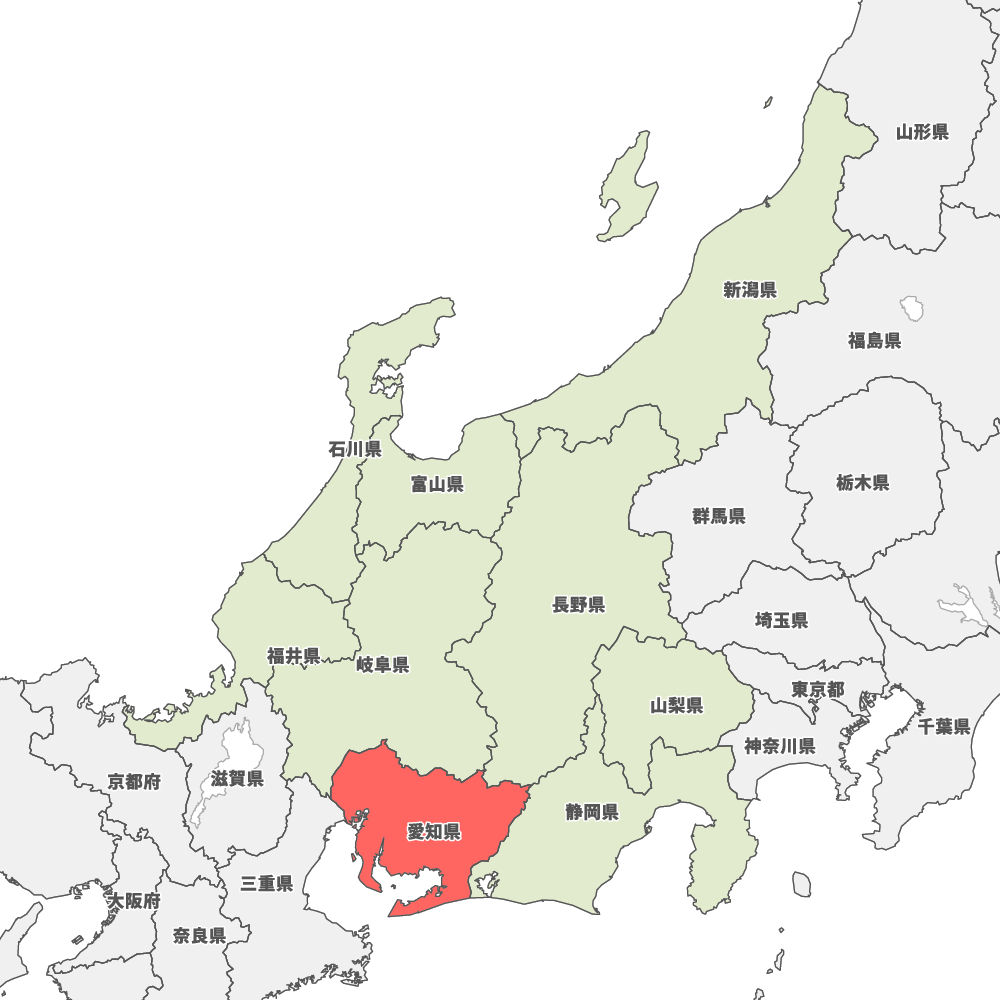 愛知県の地図 Map It マップ イット