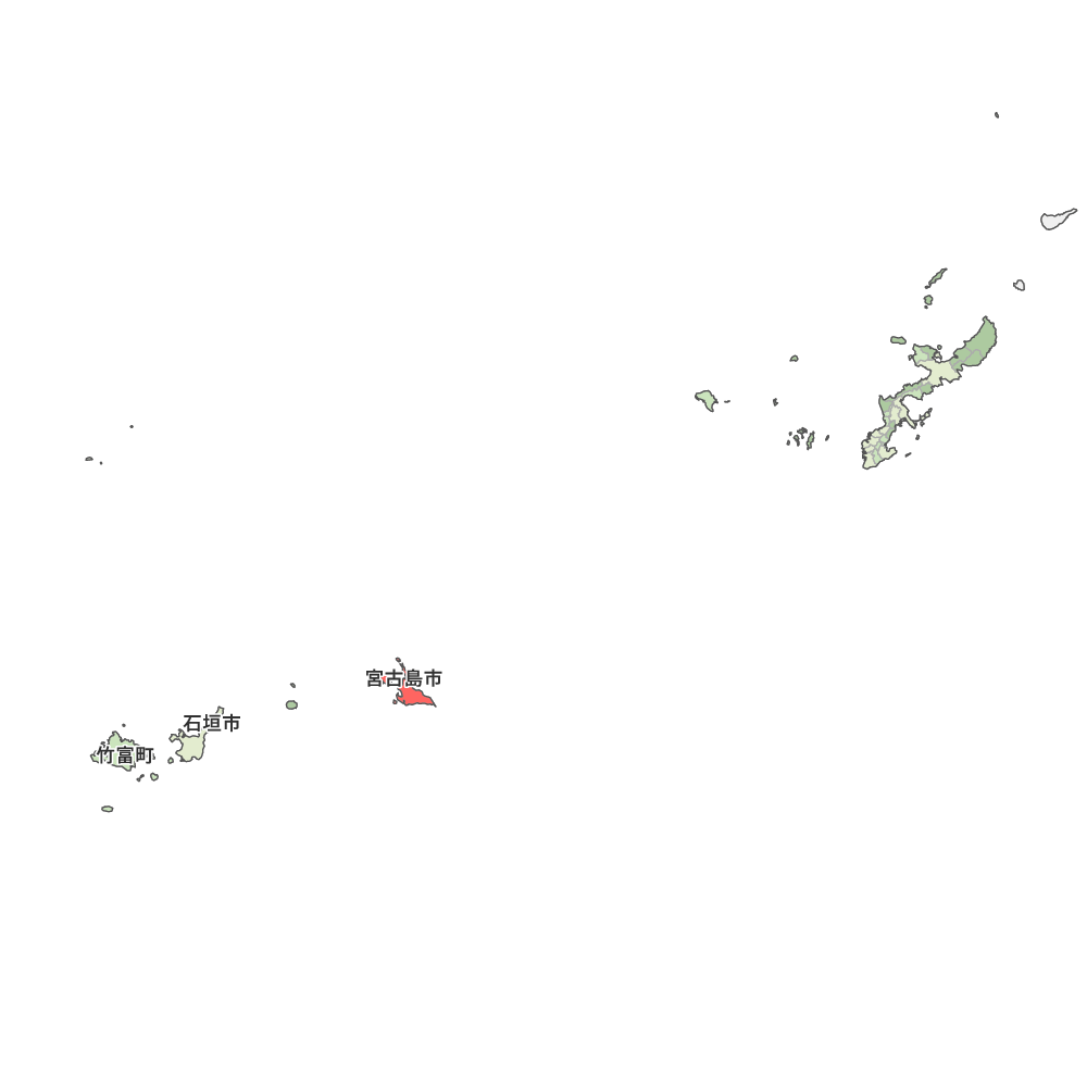 沖縄県宮古島市の地図 Map It マップ イット