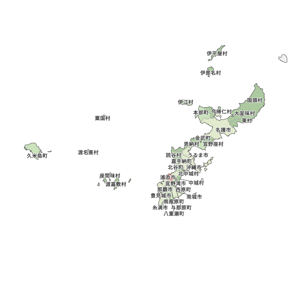 沖縄県浦添市の地図 Map It マップ イット