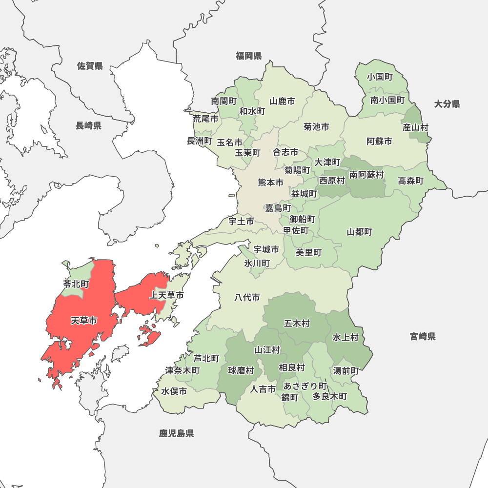 熊本県天草市の地図 Map It マップ イット