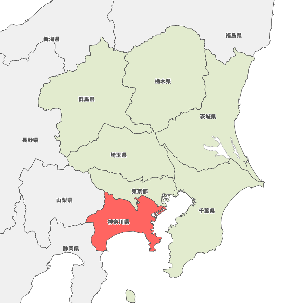 神奈川県の地図 Map It マップ イット