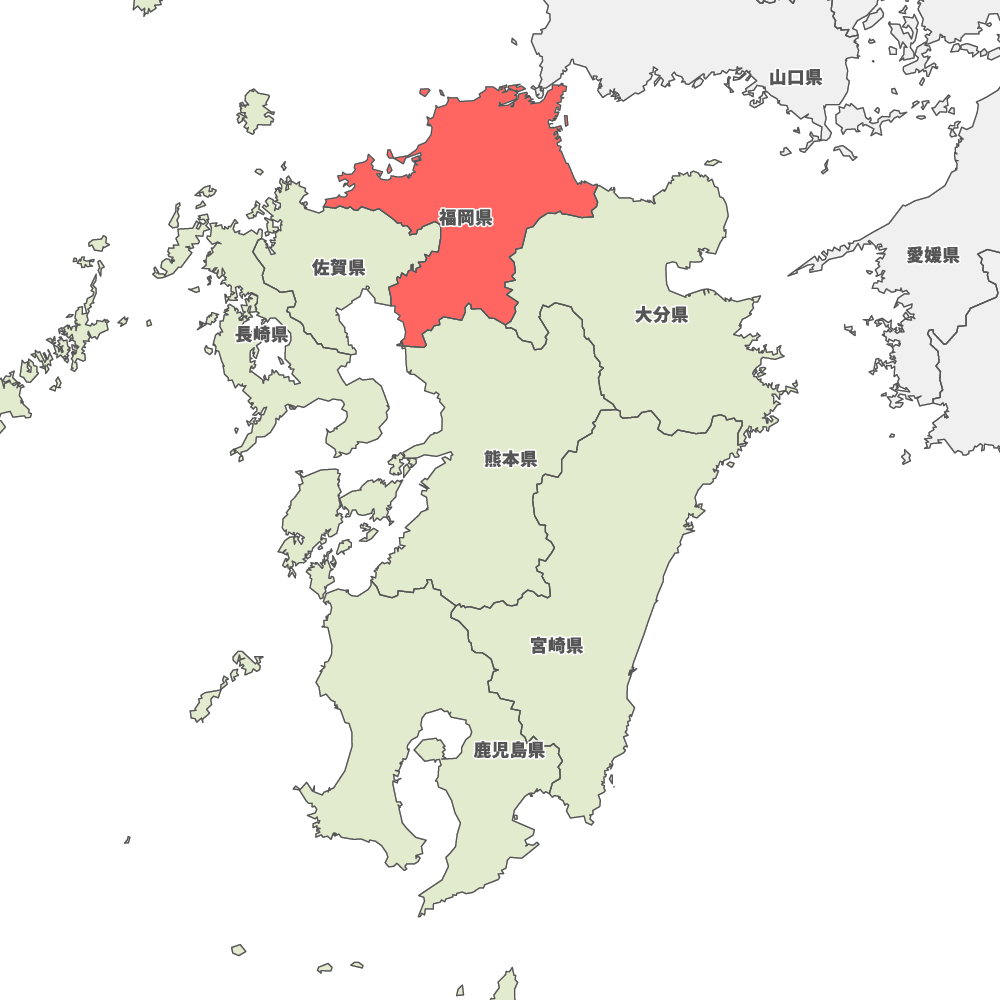 福岡県の地図 Map It マップ イット