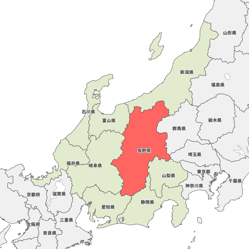 長野県の地図 Map It マップ イット