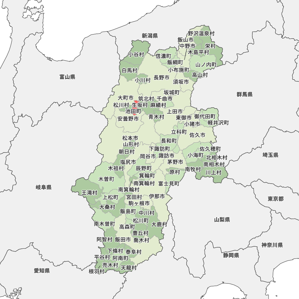 長野県北安曇郡池田町の地図 Map It マップ イット