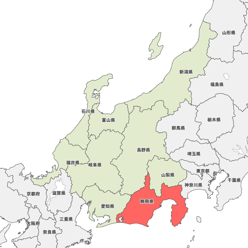 静岡県の地図 Map It マップ イット