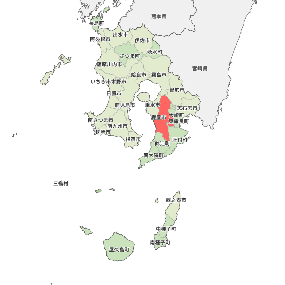 鹿児島県鹿屋市の地図 Map It マップ イット