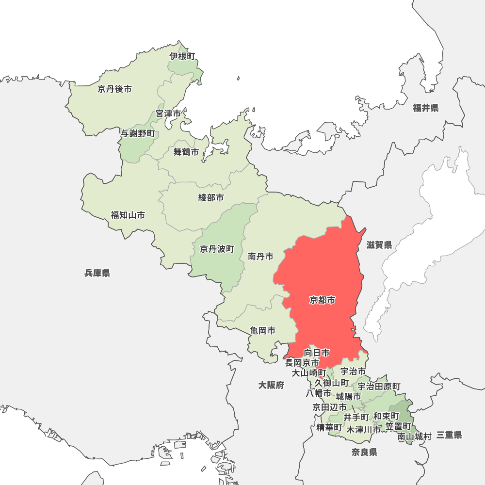 京都府京都市の地図 Map It マップ・イット