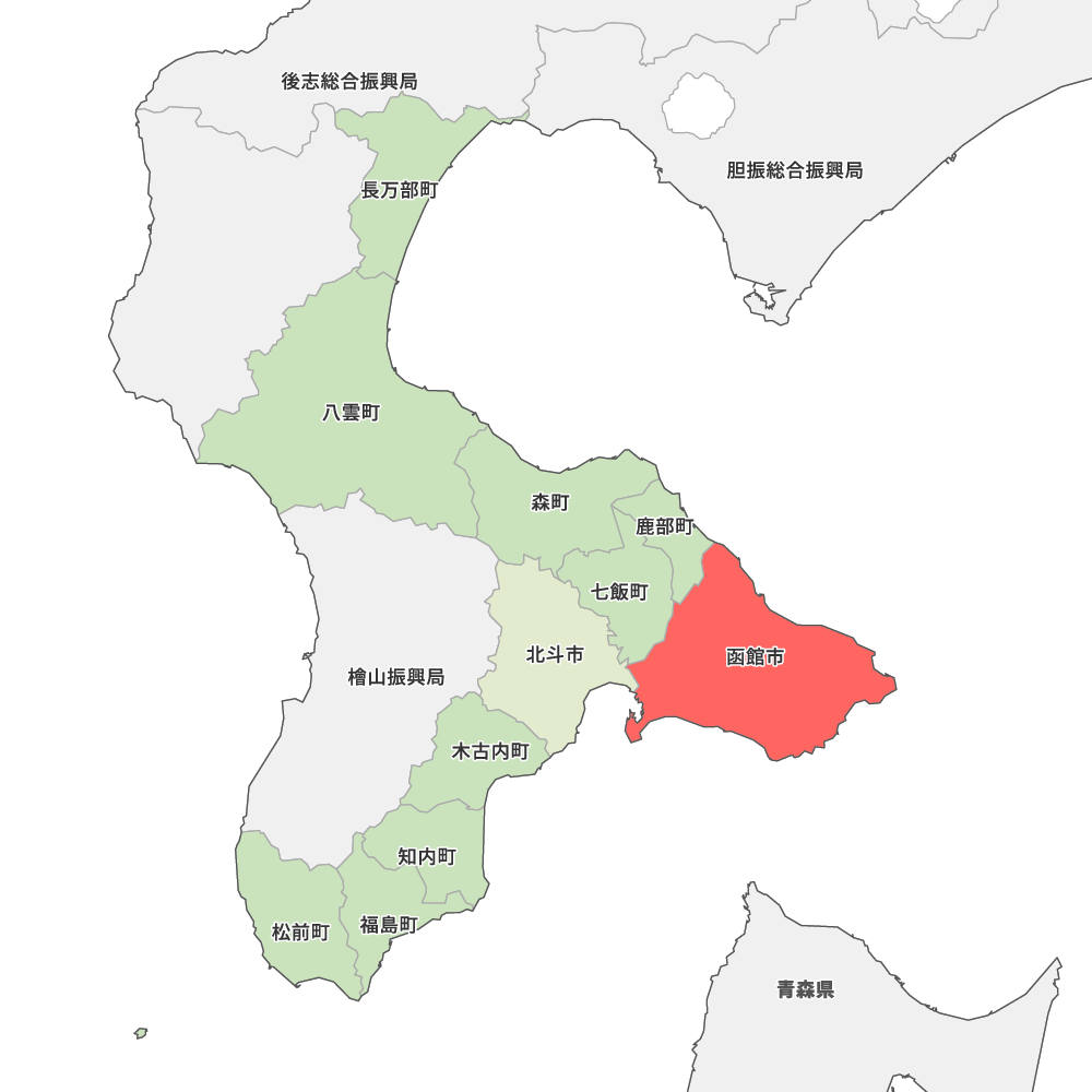 北海道都市地図シリーズ 函館市街図 - 本